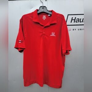 Cutter & Buck Honda Racing polo shirt. Size XL